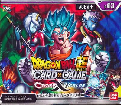 Dragon Ball Super Masters — Masters Series 3 - Cross Worlds Booster Box (B03)