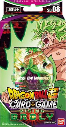 Dragon Ball Super Masters — Masters Starter Deck 8 - Rising Broly (SD08)