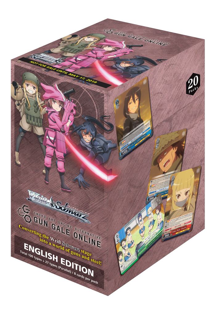 Weiss Schwarz — Weiss Schwarz: SAO Alternative- Gun Gale Online (Reprint) Booster Box
