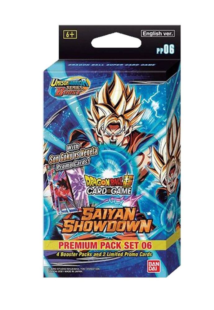 Dragon Ball Super Masters — Masters Premium Pack Set 06 - Saiyan Showdown (PP06)
