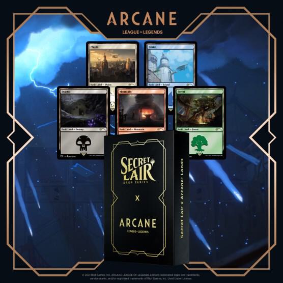 Magic Secret Lair: Arcane: Lands