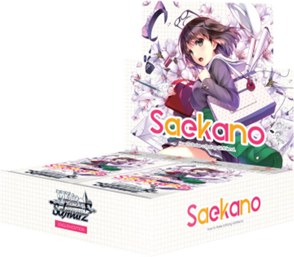 Weiss Schwarz — Weiss Schwarz: Saekano How to Raise a Boring Girlfriend flat Booster Display
