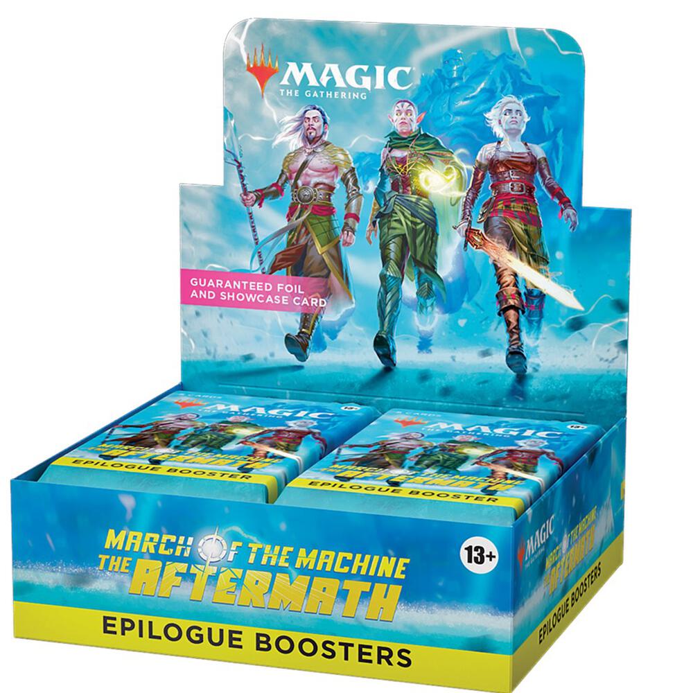 Magic: The Gathering — Aftermath Epilogue Booster Box - March of the Machines — En Español