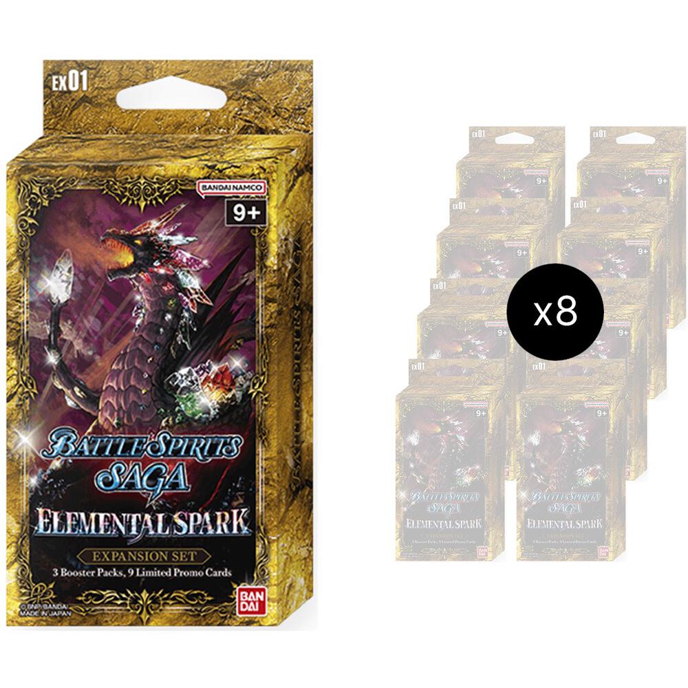 Battle Spirits Saga — Battle Spirits Saga TCG: Elemental Spark EX-01 Display