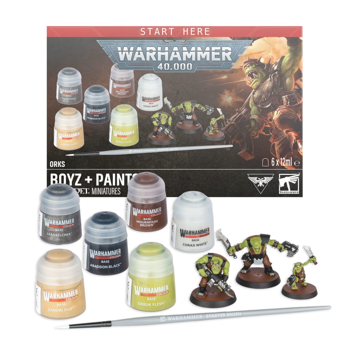 Orks + Paints Eng/Spa/Port/Latv/Rom