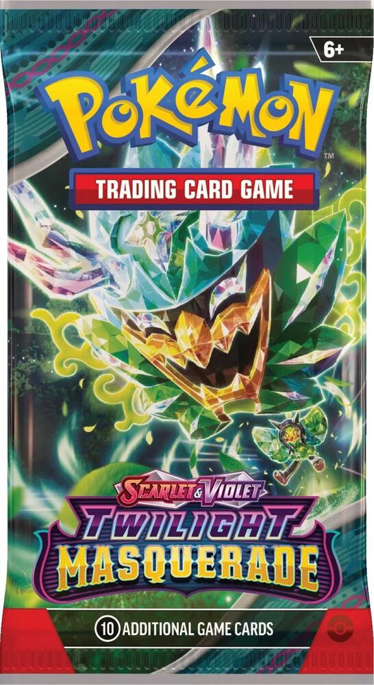 Pokémon TCG Twilight Masquerade — Booster Pack (loose, de display) — En Inglés