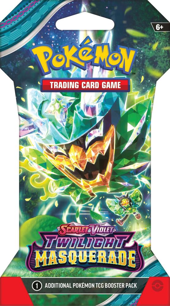 Pokémon TCG Twilight Masquerade — Sleeved Booster Pack — En Español