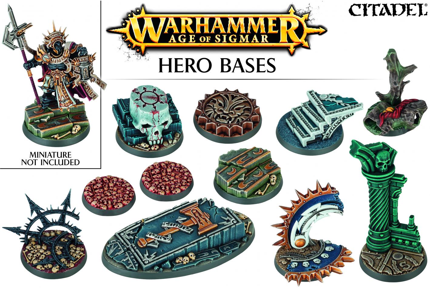 Age of Sigmar Hero Bases