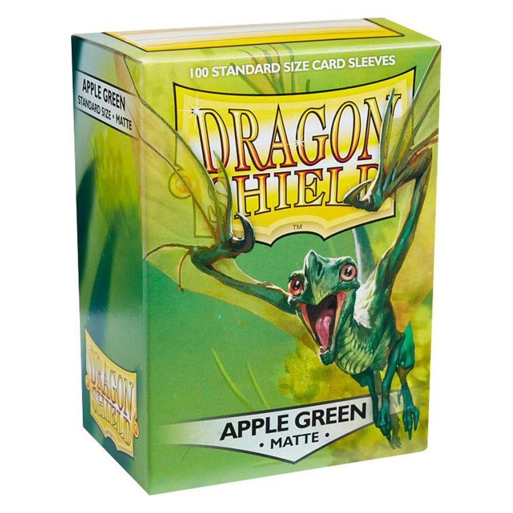 Dragon Shield Matte Sleeves — Apple Green