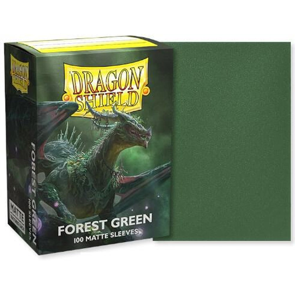Dragon Shield Matte Sleeves — Forest Green