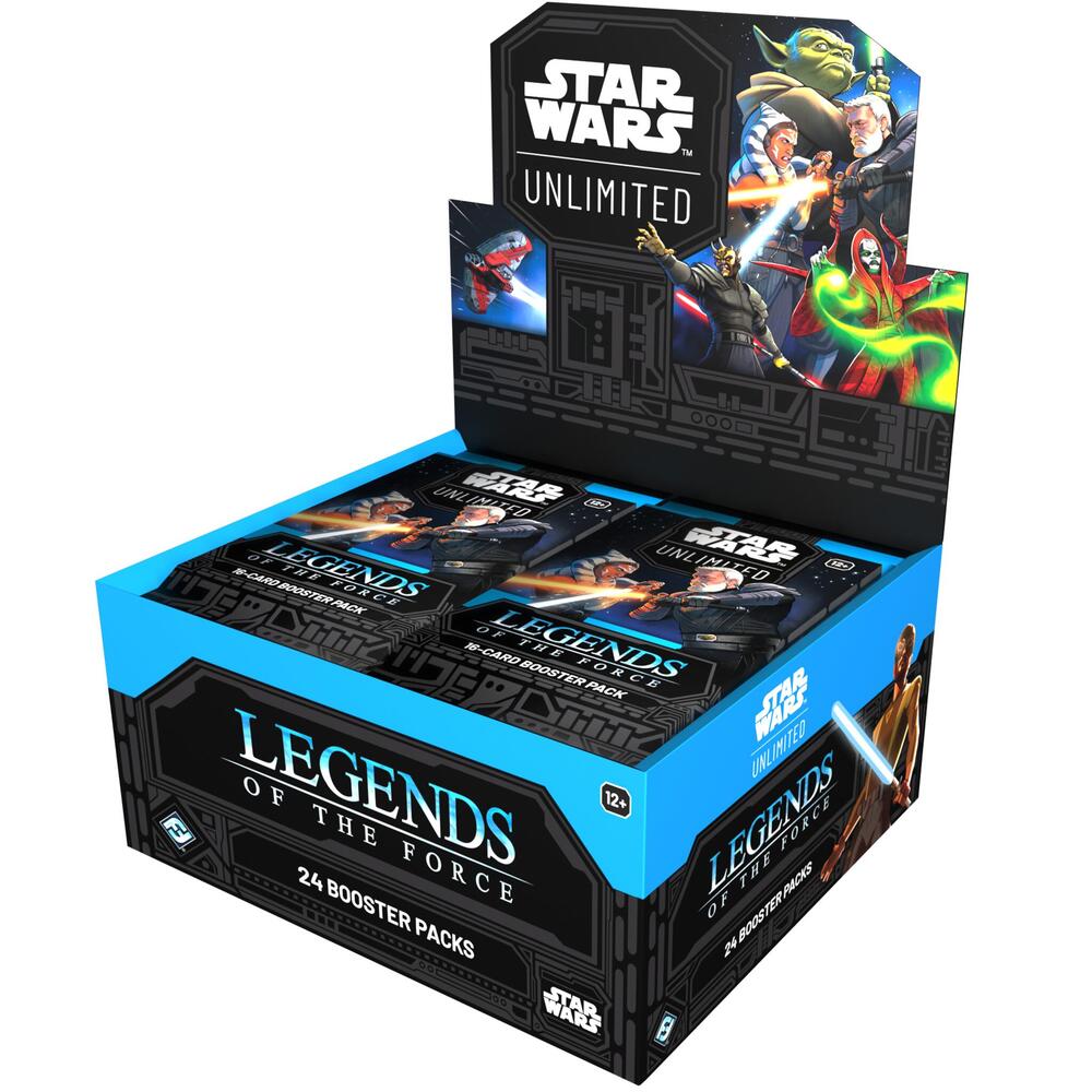 Star Wars Unlimited — Legends of the Force: Booster Display (Inglés)