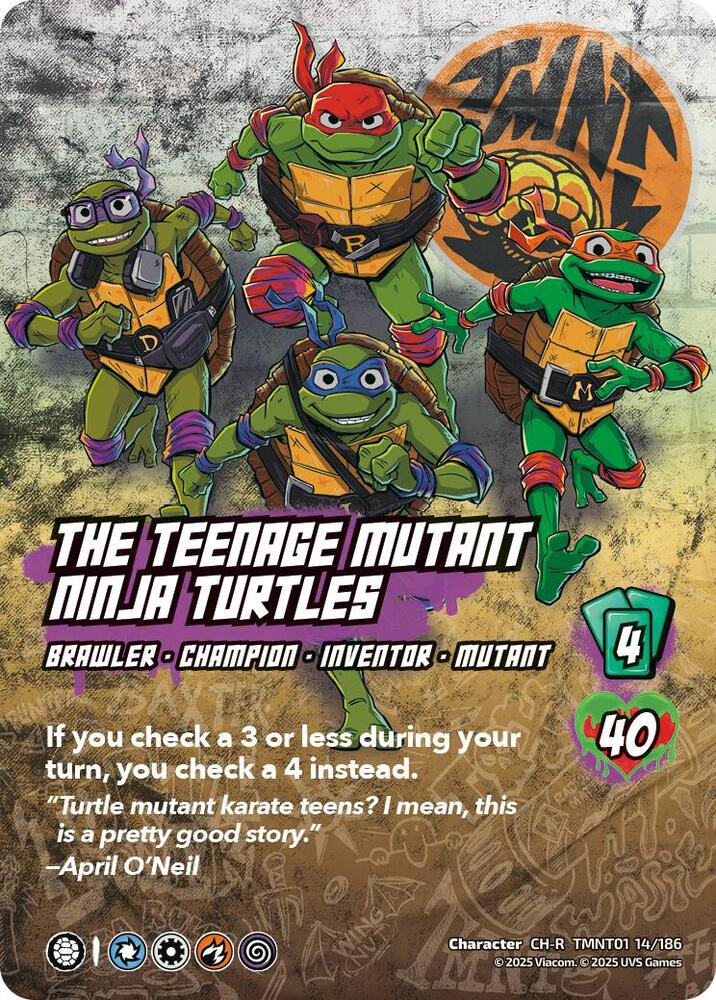 UniVersus — Teenage Mutant Ninja Turtles- The Mutanimals Playmat