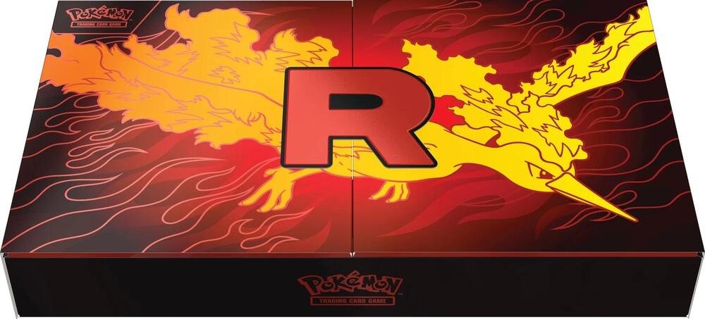Pokémon TCG Destined Rivals — Team Rocket's Moltres ex Ultra-Premium Collection — En Inglés