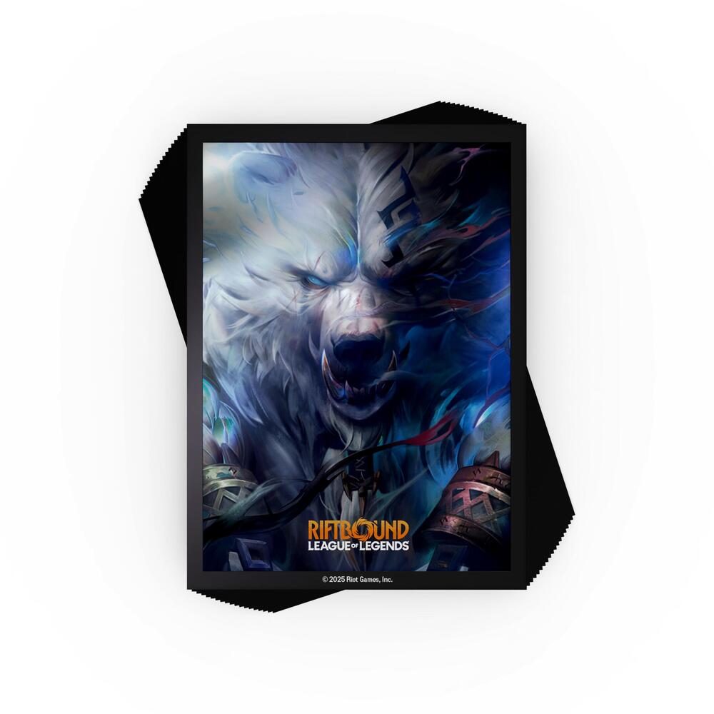 Riftbound (League of Legends) — Card Sleeves: Riftbound- Origins- Volibear Art