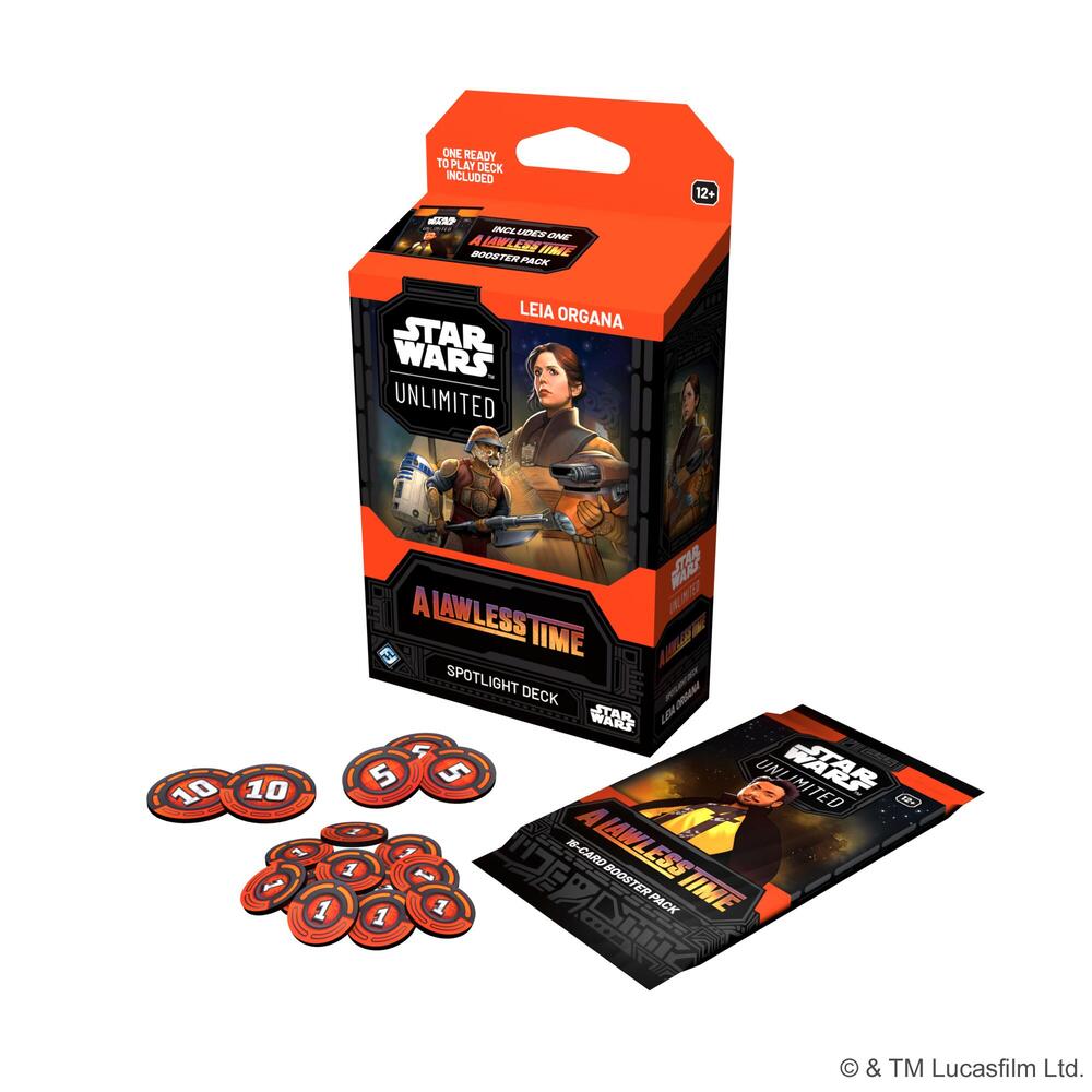 Star Wars Unlimited — A Lawless Time: Spotlight Deck Leia Organa (Inglés)