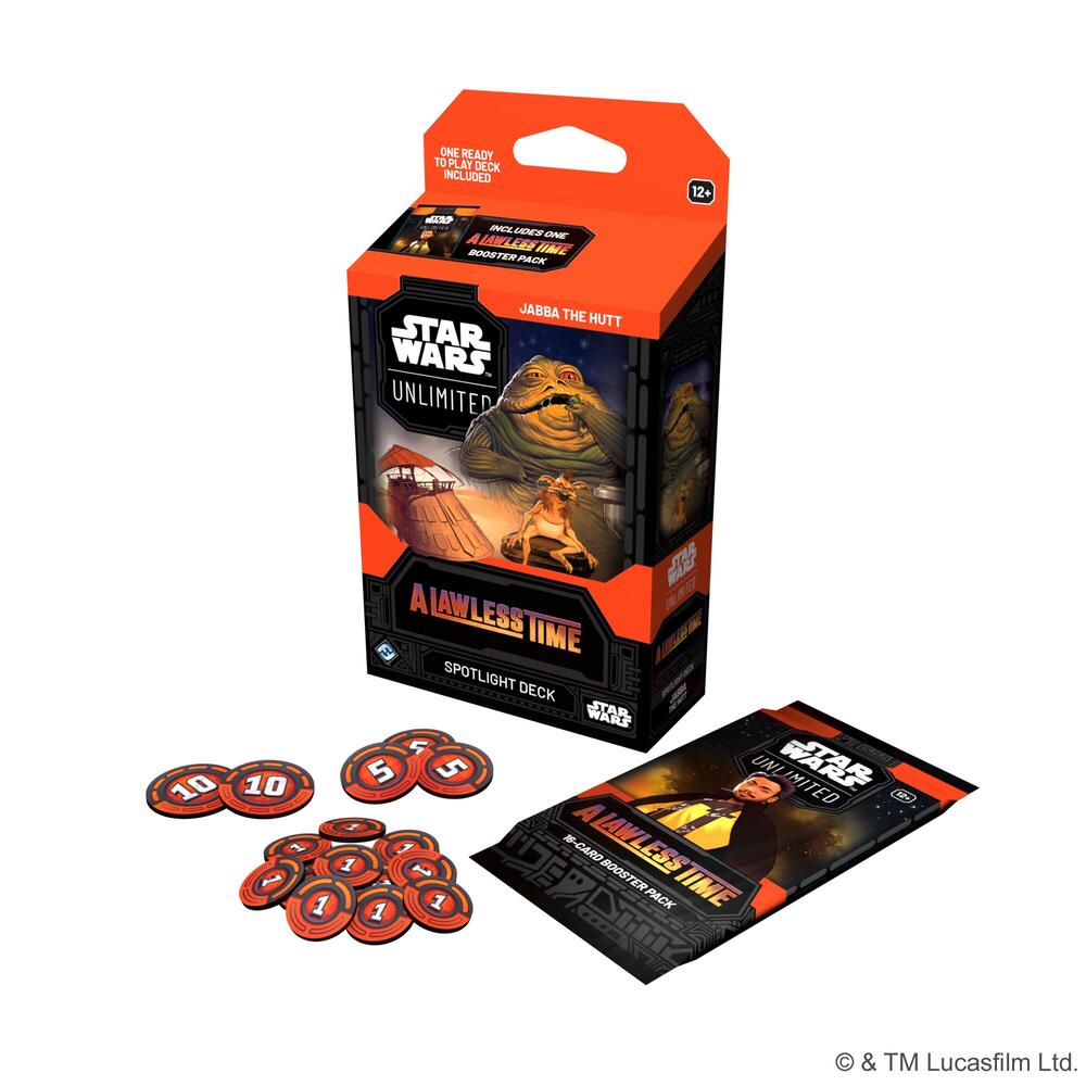 Star Wars Unlimited — A Lawless Time: Spotlight Deck Jabba the Hutt (Inglés)