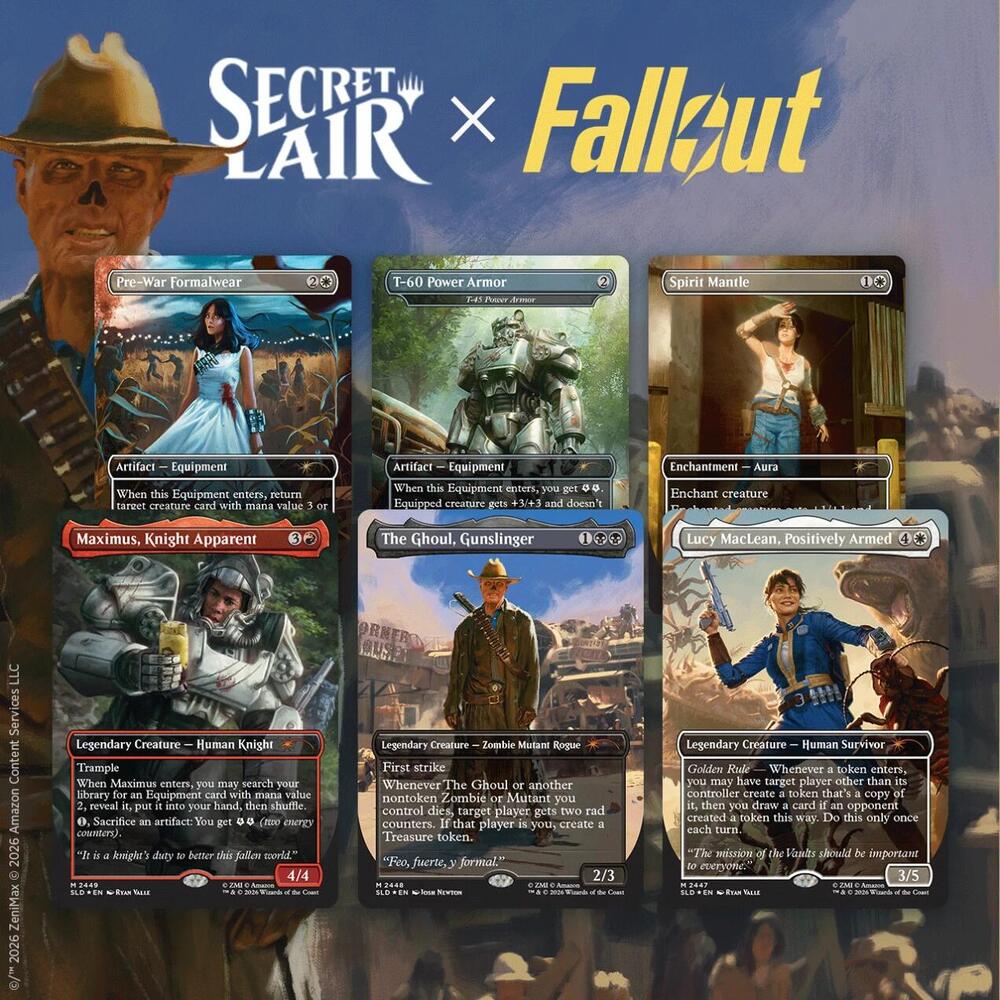 Magic Secret Lair: Fallout: Beyond Vault 33