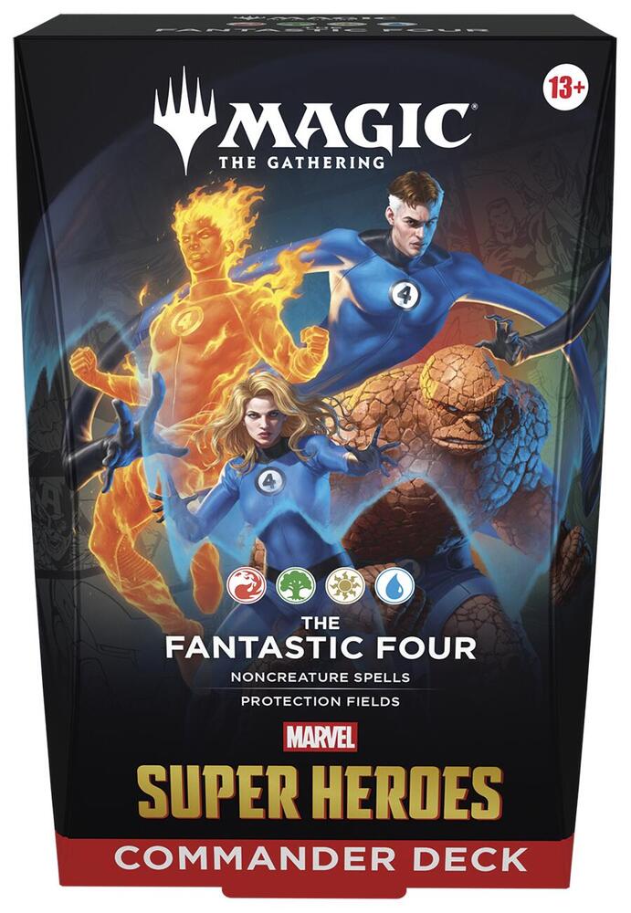 Marvel Super Heroes — Commander The Fantastic Four