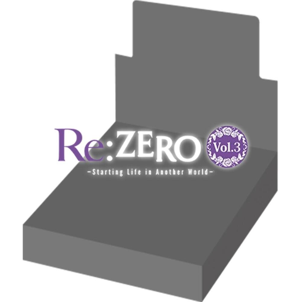 Weiss Schwarz — Weiss Schwarz: Re:ZERO Starting Life in Another World Vol.3 Booster Display