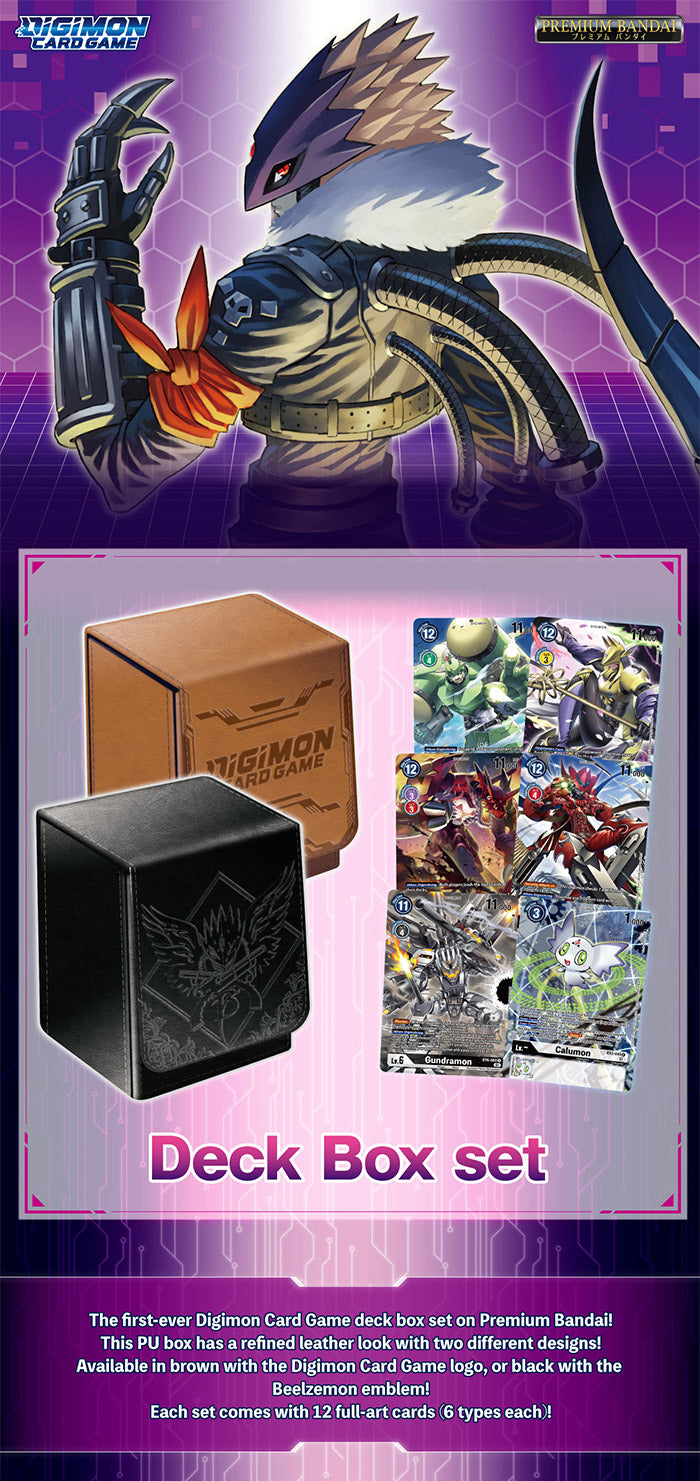 Digimon Card Game — Deck Box Set - Beelzemon