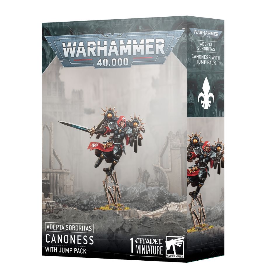 Adepta Sororitas: Canoness W/jump Pack