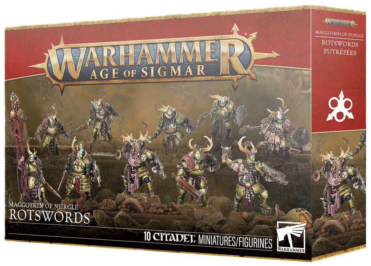 Maggotkin of Nurgle: Rotswords
