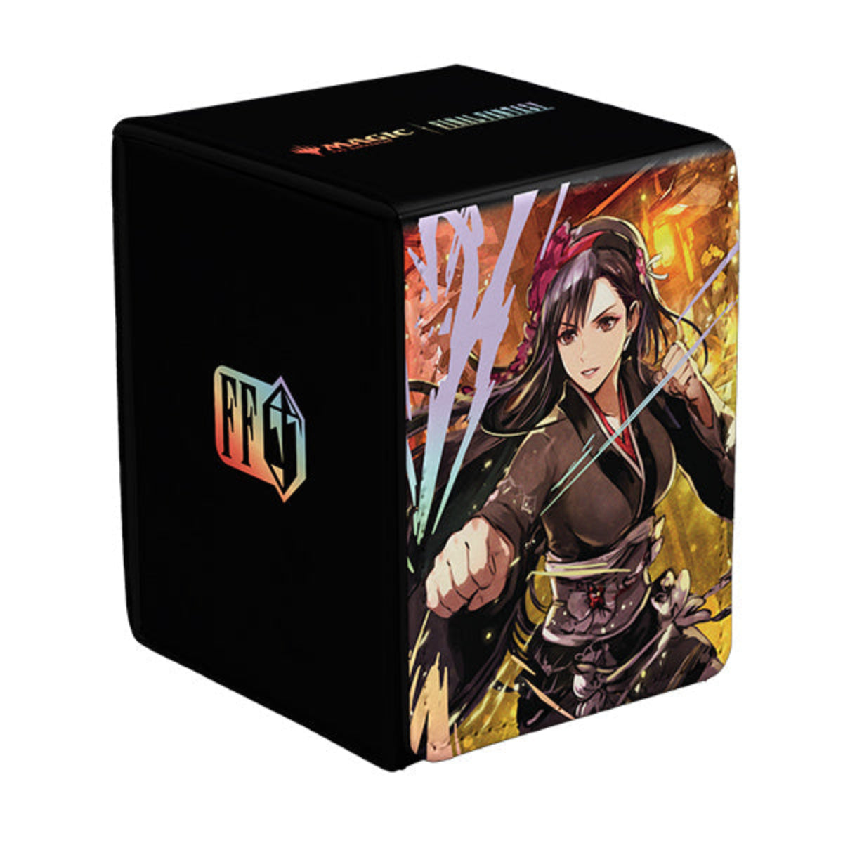 Magic: The Gathering — Deckbox: Alcove Flip 100+ MTG- Final Fantasy- Tifa Lockhart