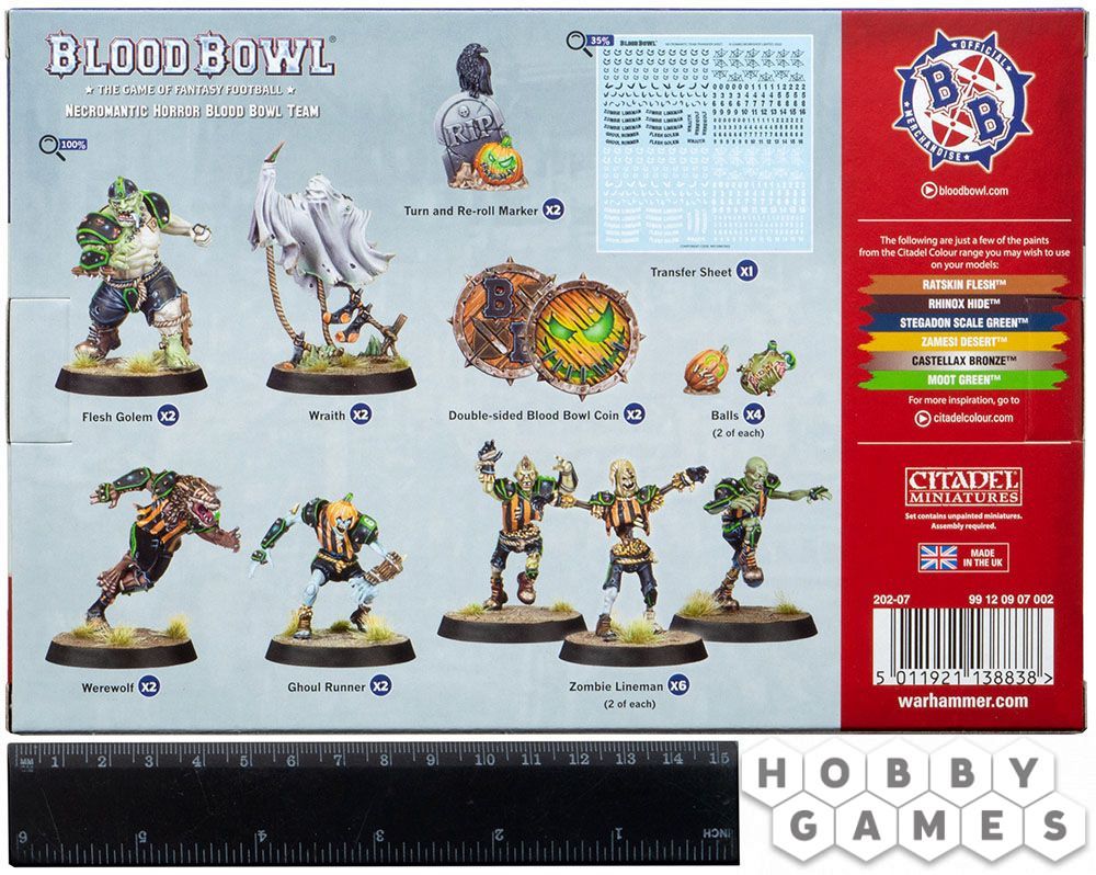 Blood Bowl: Necromantic Horror Team