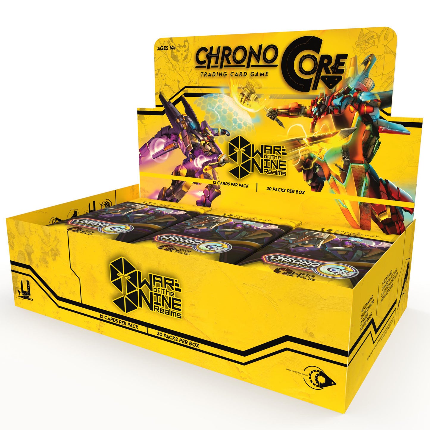 Chrono Core TCG: War of the Nine Realms Booster Display, Unlimited (30 Packs)