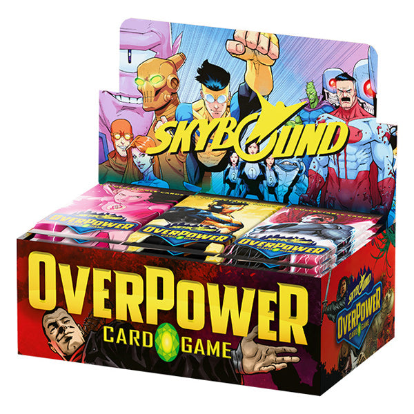 OverPower CCG: Skybound- Invincible/The Walking Dead Booster Pack Display (36 Packs)