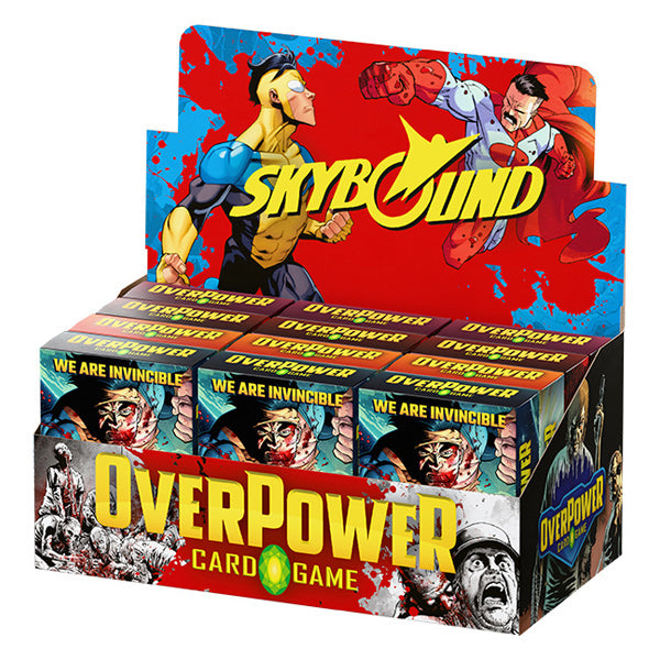 OverPower CCG: Skybound- Invincible/The Walking Dead Starter Deck Display (12 Decks)