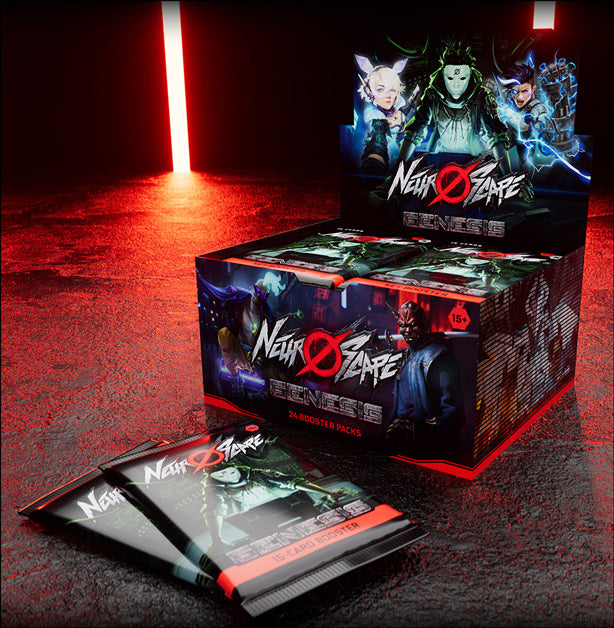 Neuroscape TCG: Genesis Unlimited Booster Display (24 Packs)