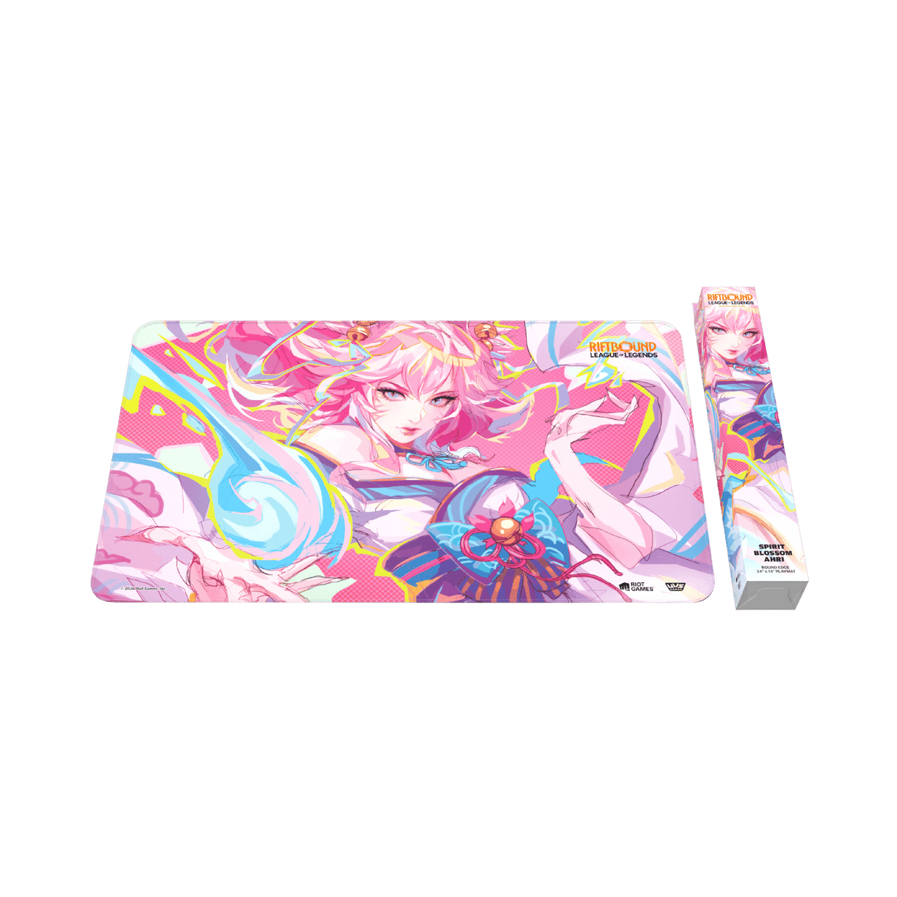 Riftbound (League of Legends) — Playmat: Riftbound- Spiritforged- 'Spirit Blossom Ahri' Art