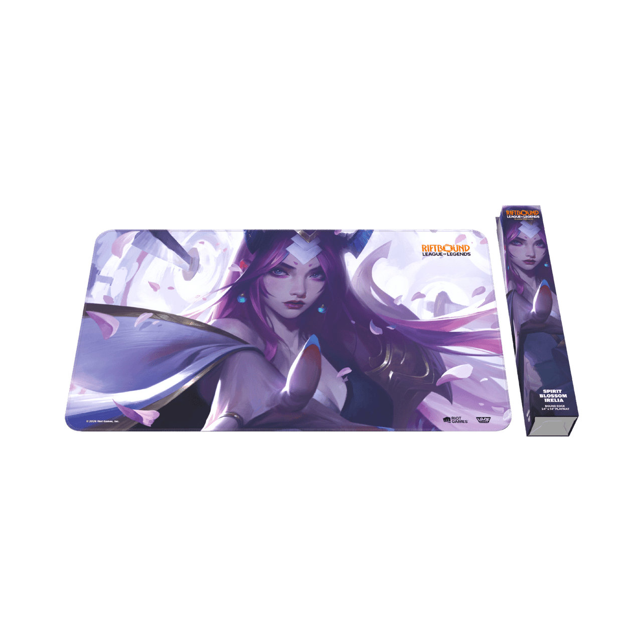 Riftbound (League of Legends) — Playmat: Riftbound- Spiritforged- 'Spirit Blossom Irelia' Art