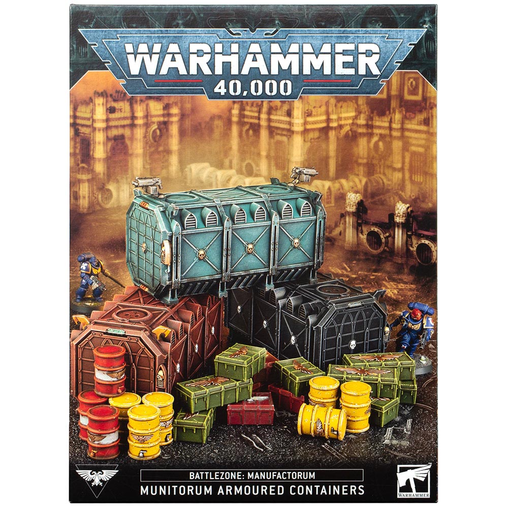 B/z Manuf.:munitorum Armoured Containers