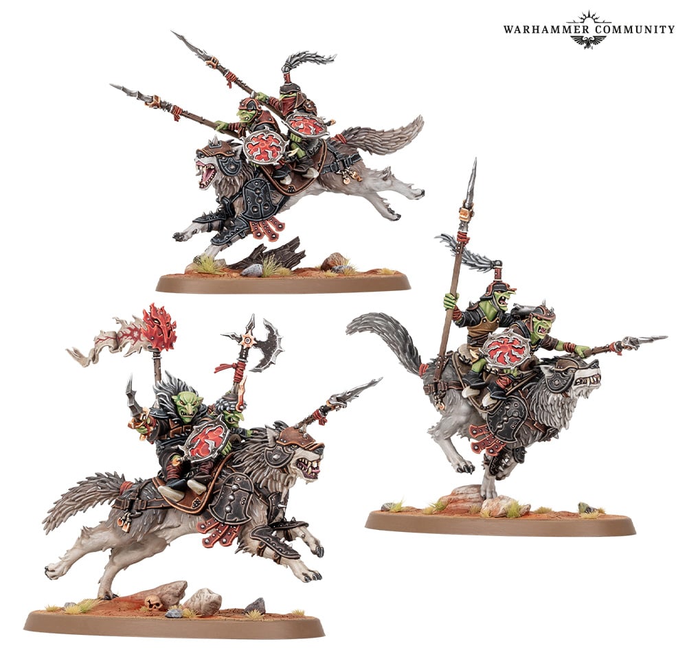 Gloosmpite Gitz: Snarlpack Cavalry