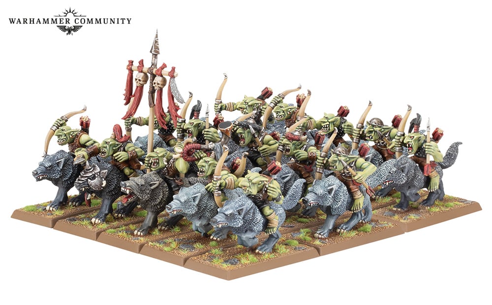 O&g Tribes: Goblin Wolf Rider Mob
