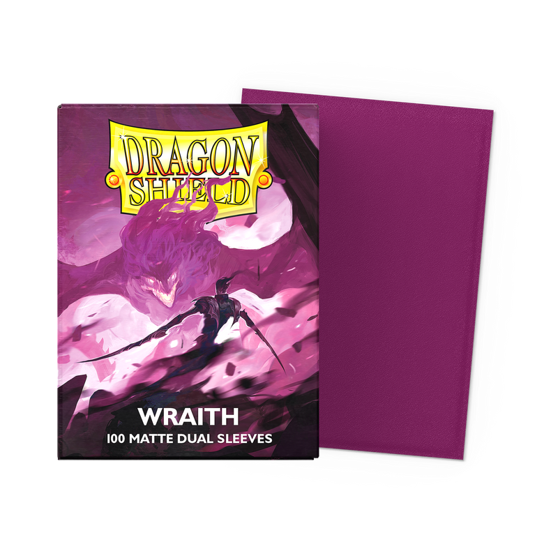 Dragon Shield Matte Dual Sleeves — Wraith