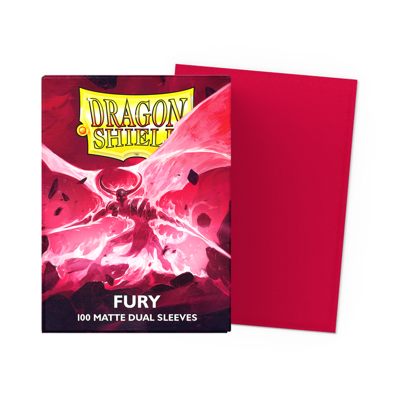 Dragon Shield Matte Dual Sleeves — Fury