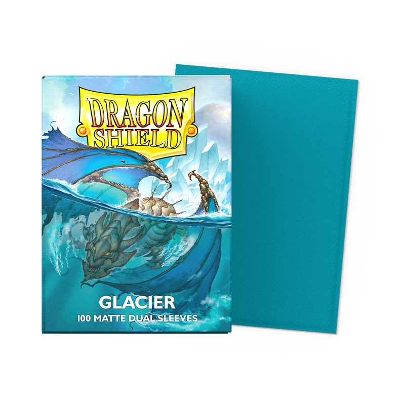 Dragon Shield Matte Dual Sleeves — Glacier