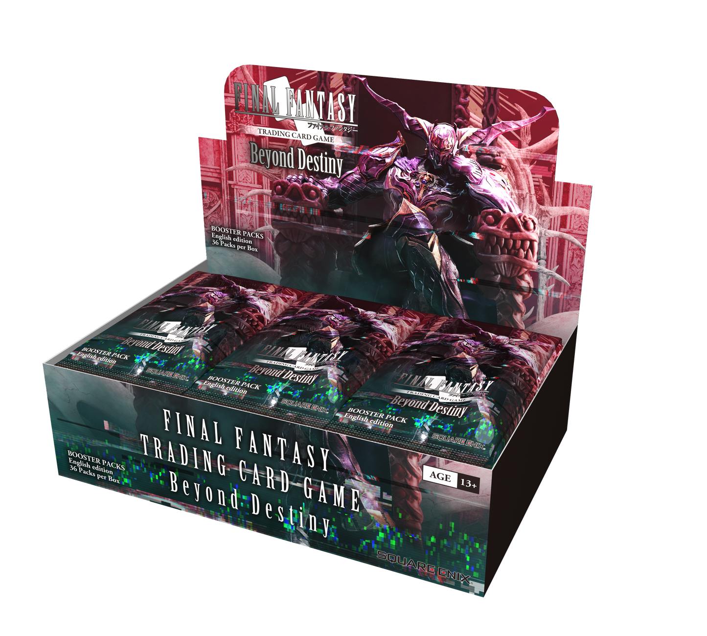 Final Fantasy TCG — Opus 21 (Beyond Destiny) Booster Display
