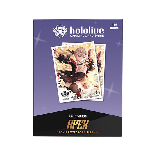 hololive OCG Deck Protectors Apex Nakiri Ayame Hololive Series 2 — caja de 105 protectores