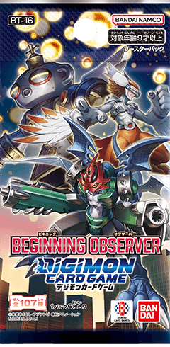 Digimon Card Game — Beginning Observer (BT-16) Booster Pack