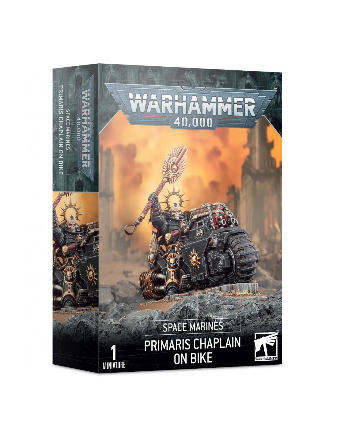 Space Marines: Chaplain on Bike