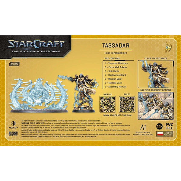 StarCraft TMG — Protoss Tassadar Hero Expansion Set
