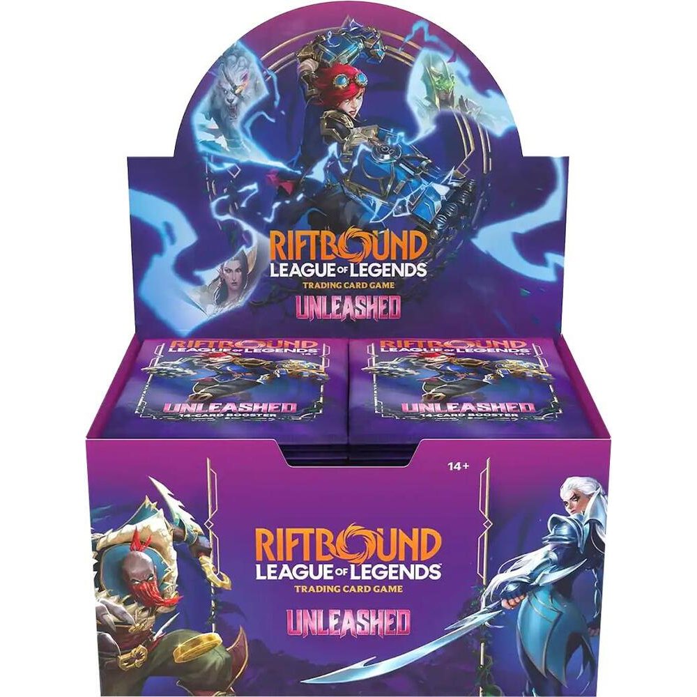 Riftbound TCG — Unleashed Booster Display (24 sobres)