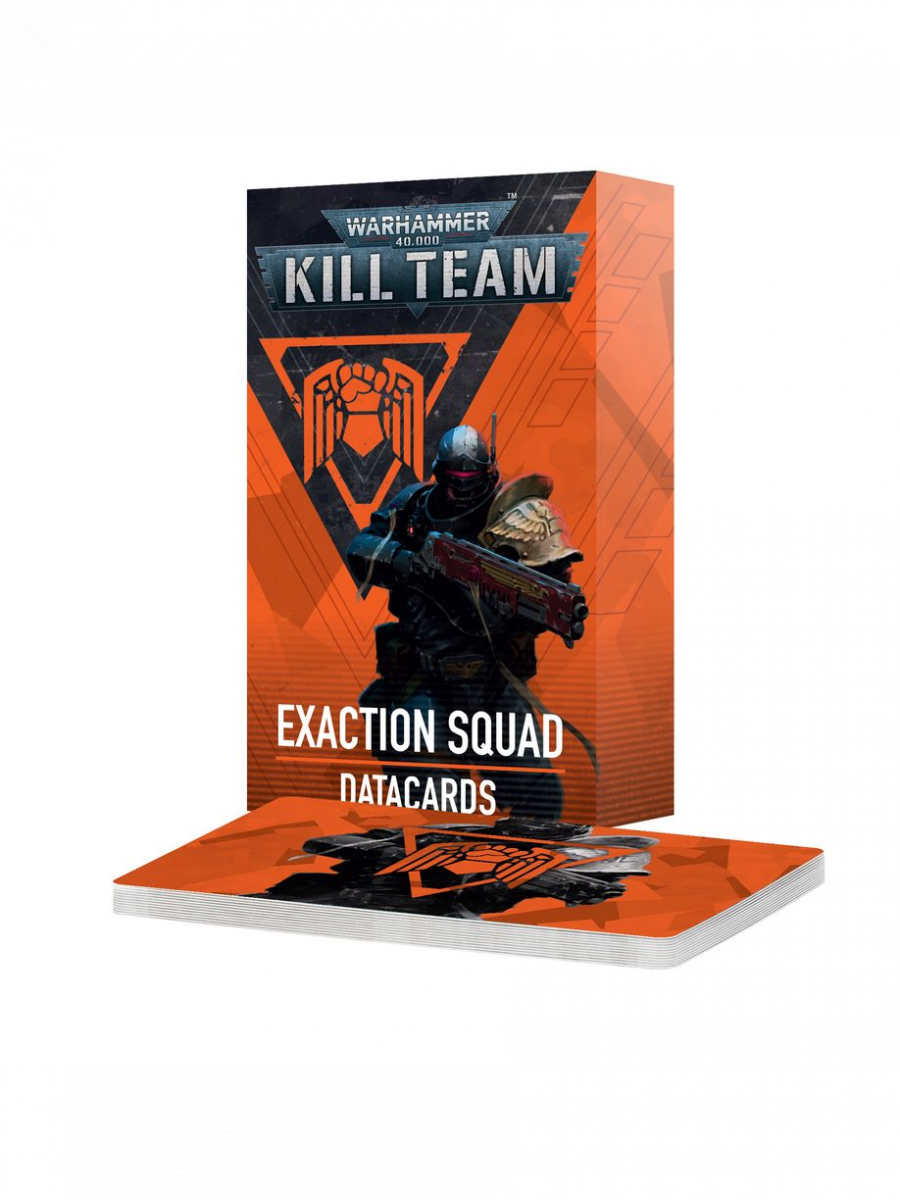 K/team Datacards: Exaction Squad (Español)