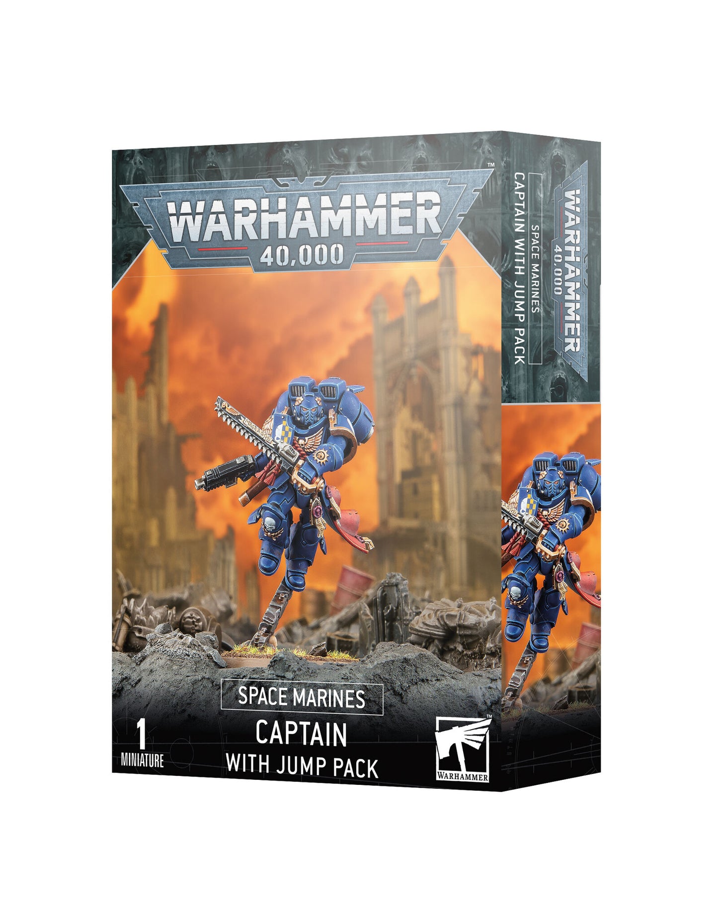Space Marines: Captain with Jump Pack