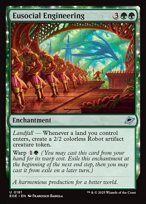 Eusocial Engineering #181 [EOE] [ENG] NM Foil