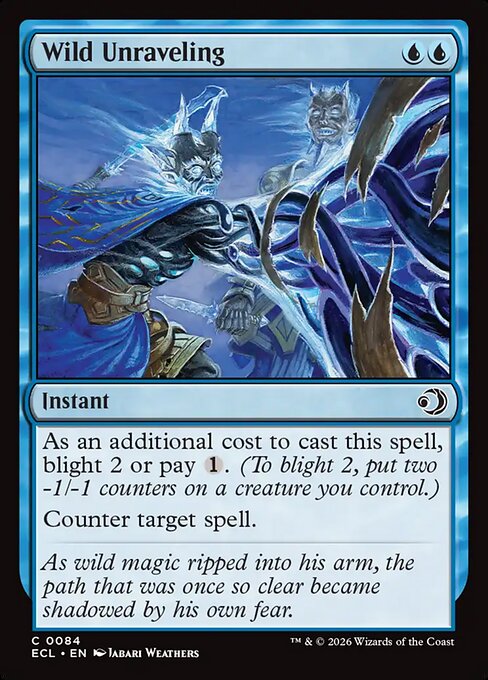Wild Unraveling #84 [ECL] [ENG] NM Foil